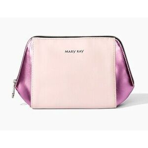 Mary Kay NWT Pink Metallic Cosmetic Bag